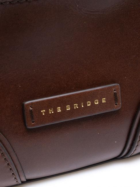 MATILDE Mini shoulder bag in leather BROWN - Women’s Bags