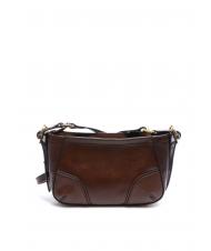 THE BRIDGE MATILDE Mini shoulder bag in leather BROWN - Women’s Bags - 4