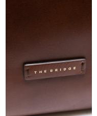 THE BRIDGE MATILDE Leather shopping bag BROWN - Women&rsquo;s Bags - 3