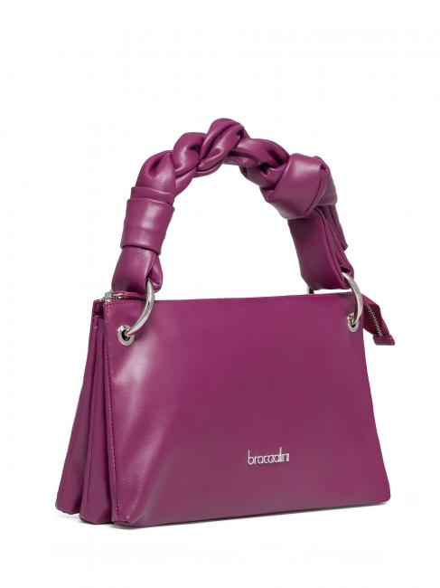 CHARLIZE Shoulder bag in leather prune - Women&rsquo;s Bags