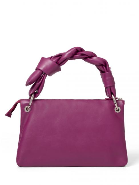 CHARLIZE Shoulder bag in leather prune - Women&rsquo;s Bags