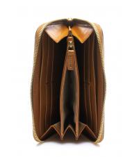 THE BRIDGE PANZANI Leather wallet dark cognac abb. gold - Women&rsquo;s Wallets - 2