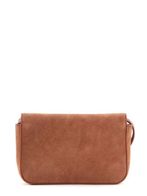 BORSA MINI Shoulder mini bag in suede leather cinnam - Women&rsquo;s Bags