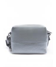 MANDARINA DUCK ATHENA MIni bag in leather with shoulder strap SILVER - Women&rsquo;s Bags - 4
