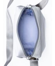 MANDARINA DUCK ATHENA MIni bag in leather with shoulder strap SILVER - Women&rsquo;s Bags - 5