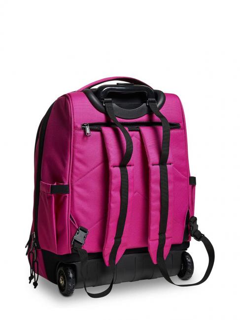 NEW WAY NEW BUMP Plain 2 in 1 Trolley Backpack fuchsia festival - Backpack trolleys