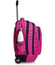 INVICTA NEW WAY NEW BUMP Plain 2 in 1 Trolley Backpack fuchsia festival - Backpack trolleys - 5