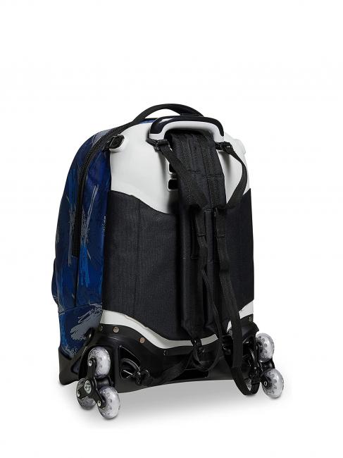 7.1 JACK Crafter Boy Trolley backpack with triple wheel, detachable Bluedeep - Backpack trolleys