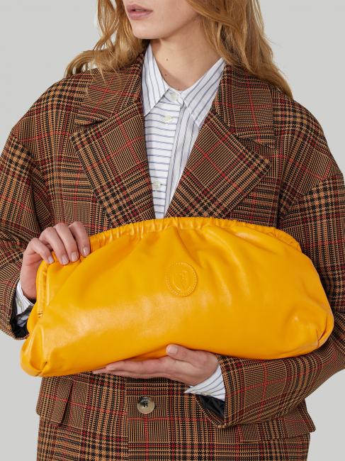 CAMPIONARIO - NUWEV Handbag, in leather yellow - Women&rsquo;s Bags