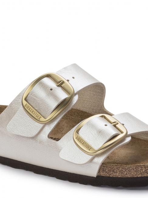 ARIZONA BIG BUCKLE Slipper sandal graceful pearl white - Women&rsquo;s shoes