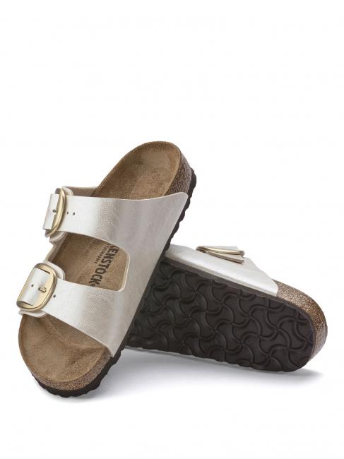 ARIZONA BIG BUCKLE Slipper sandal graceful pearl white - Women&rsquo;s shoes