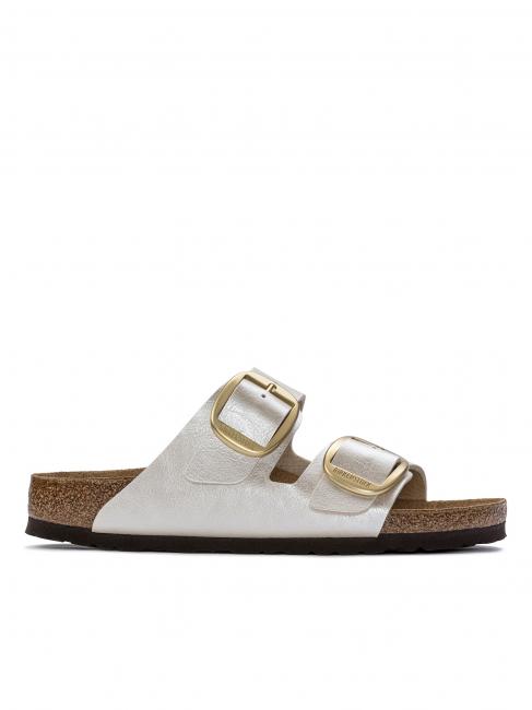 ARIZONA BIG BUCKLE Slipper sandal graceful pearl white - Women&rsquo;s shoes