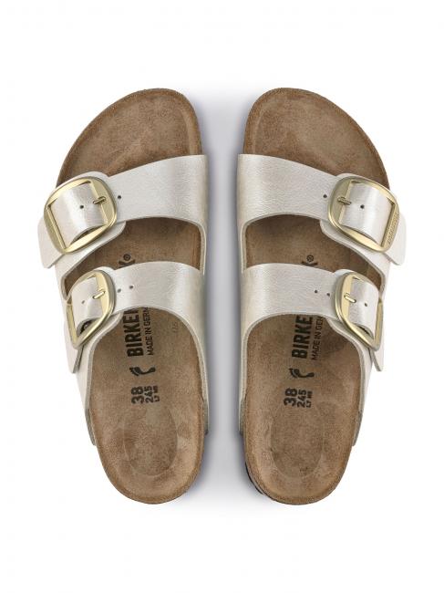 ARIZONA BIG BUCKLE Slipper sandal graceful pearl white - Women&rsquo;s shoes