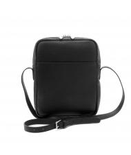 SPALDING TOURIST Leather bag black - Over-the-shoulder Bags for Men - 3