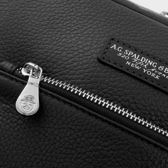 TOURIST Leather bag black - Over-the-shoulder Bags for Men