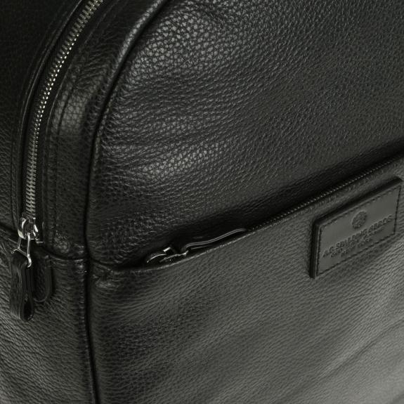 VERMONT 13 "laptop backpack, in leather black - Laptop backpacks
