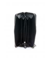 SAMSONITE ATTACK LADY Large zip around leather wallet BLACK - Women&rsquo;s Wallets - 2