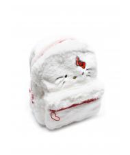 HELLO KITTY FURRY  Small backpack white - Kids bags and accessories - 4