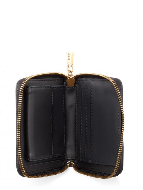 LAUREL Small zip around wallet BLACK - Women&rsquo;s Wallets