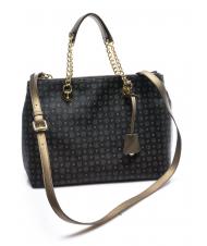 POLLINI HERITAGE  Bag with shoulder strap black bronze - Women’s Bags - 2