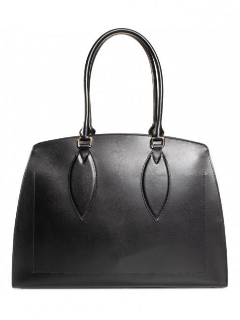 DORIS L Tote bag in soft double avion calfskin Black - Women&rsquo;s Bags