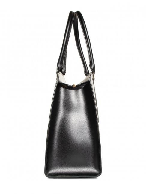 DORIS L Tote bag in soft double avion calfskin Black - Women&rsquo;s Bags