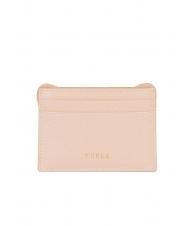 FURLA ALLEGRA Leather credit card holder with mirror - Accessories for bags
