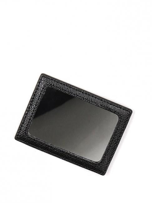 ALLEGRA Leather credit card holder with mirror candyrose - Accessories for bags