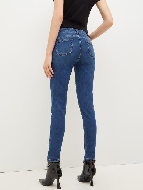 B.UP DIVINE H.W. Women's Skinny Jeans den.blue dk.adorab.w - Jeans