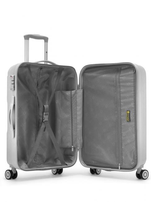 FLIGHT Large size trolley silver - Rigid Trolley Cases