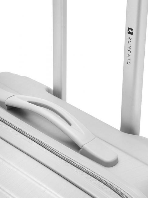 FLIGHT Large size trolley silver - Rigid Trolley Cases