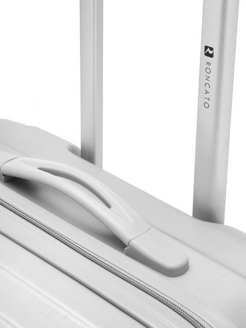 FLIGHT Medium size trolley silver - Rigid Trolley Cases