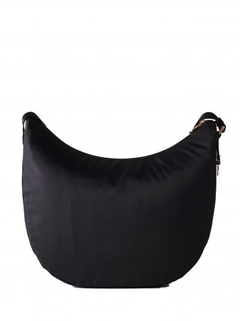 LUNA BAG MEDIUM LUNA Hobo bag, Medium dark black - Women’s Bags
