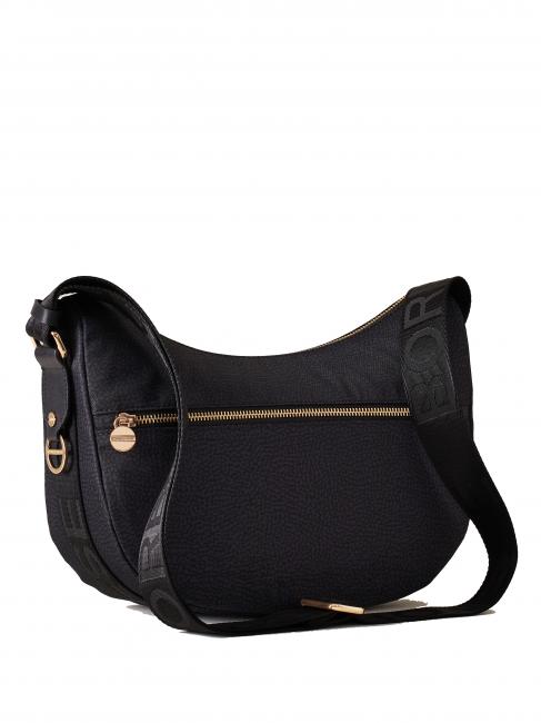 LUNA BAG SMALL ECO LINE LUNA Hobo bag, Small dark black - Women’s Bags