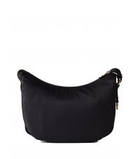 BORBONESE LUNA BAG SMALL ECO LINE LUNA Hobo bag, Small dark black - Women’s Bags - 4