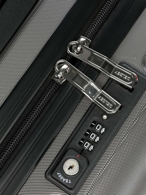 SEGUR 2.0 Hand luggage trolley, expandable silver - Hand luggage