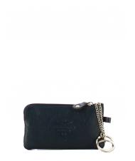 AERONAUTICA MILITARE FLAG Key case with zip, in leather - Key holders