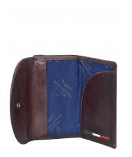 AERONAUTICA MILITARE TARGET Leather key case MORO - Key holders - 4