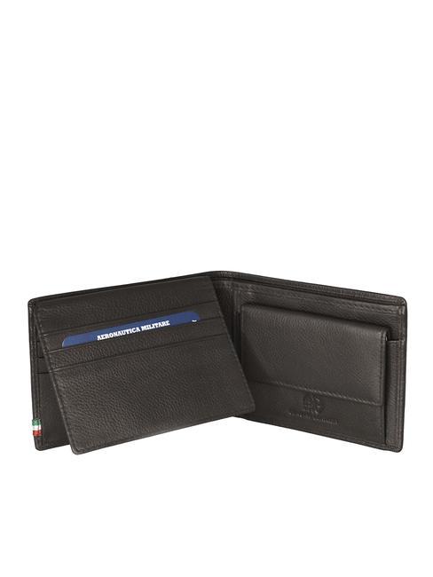 FLAG Leather wallet, with coin purse Black - Men&rsquo;s Wallets