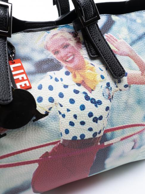 LIFE PETITE NICOLE Shopping bag with clutch bag the fifties - Women’s Bags