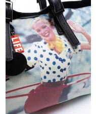 L'ATELIER DU SAC LIFE PETITE NICOLE Shopping bag with clutch bag the fifties - Women’s Bags - 4