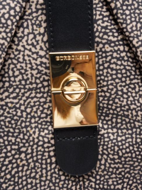 HOBO CORTINA MEDIUM Medium shoulder bag OP / NATURAL / BLACK - Women’s Bags