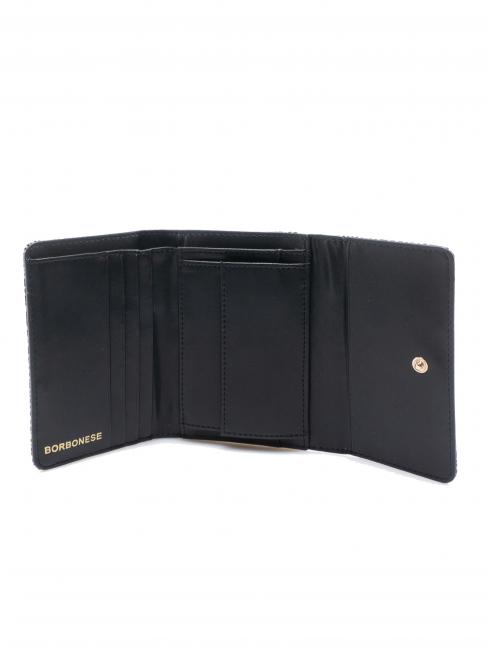 CLASSICA  Medium wallet with flap OP / NATURAL / BLACK - Women’s Wallets