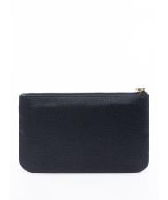 BORBONESE CLASSICA Hand clutch bag dark black - Sachets & Travels Cases - 4