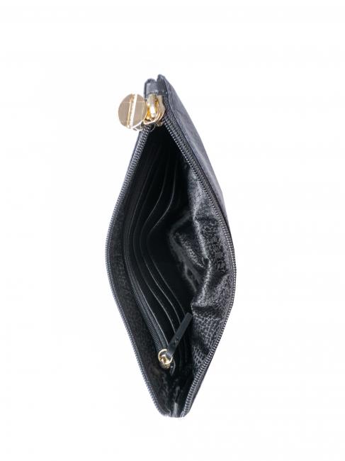 CLASSICA Hand clutch bag dark black - Sachets & Travels Cases