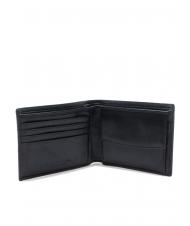 THE BRIDGE LORENZO Leather wallet with coin purse Black - Men&rsquo;s Wallets - 2