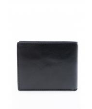 THE BRIDGE LORENZO Leather wallet with coin purse Black - Men&rsquo;s Wallets - 3