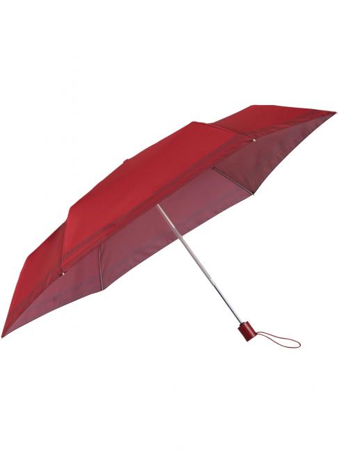 POCKET GO Small umbrella 3 sections, automatic open / close red formula - Umbrellas