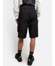 NAPAPIJRI N-DRU Cargo bermuda in cotton with belt black 041 - Trousers - 2
