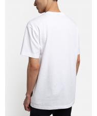 NAPAPIJRI S-BOX SS Logo box cotton T-shirt bright white 002 - T-shirt - 2